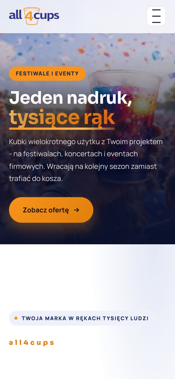 Hero mówi jednym zdaniem, czym są te kubki i dlaczego wracają na kolejny sezon zamiast trafiać do kosza. (telefon)