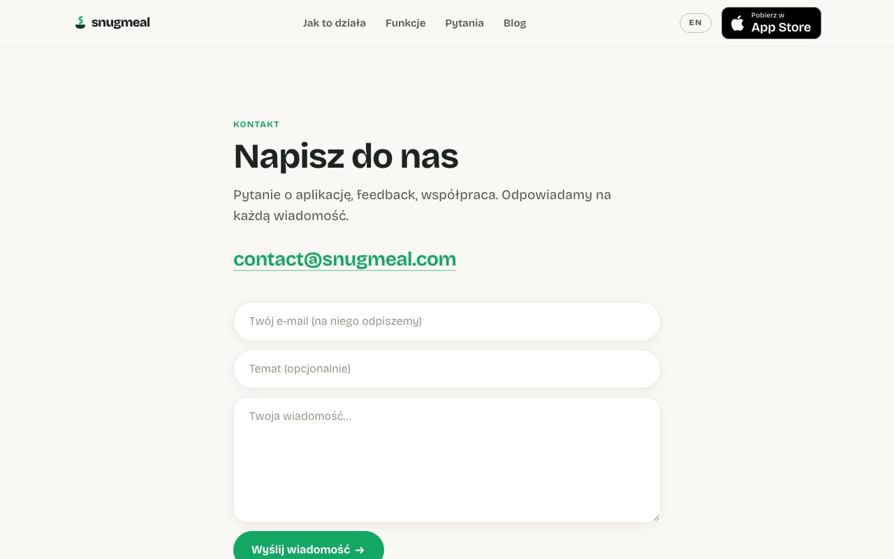 Formularz kontaktowy z limitem prób, bez zewnętrznego SaaS-a.